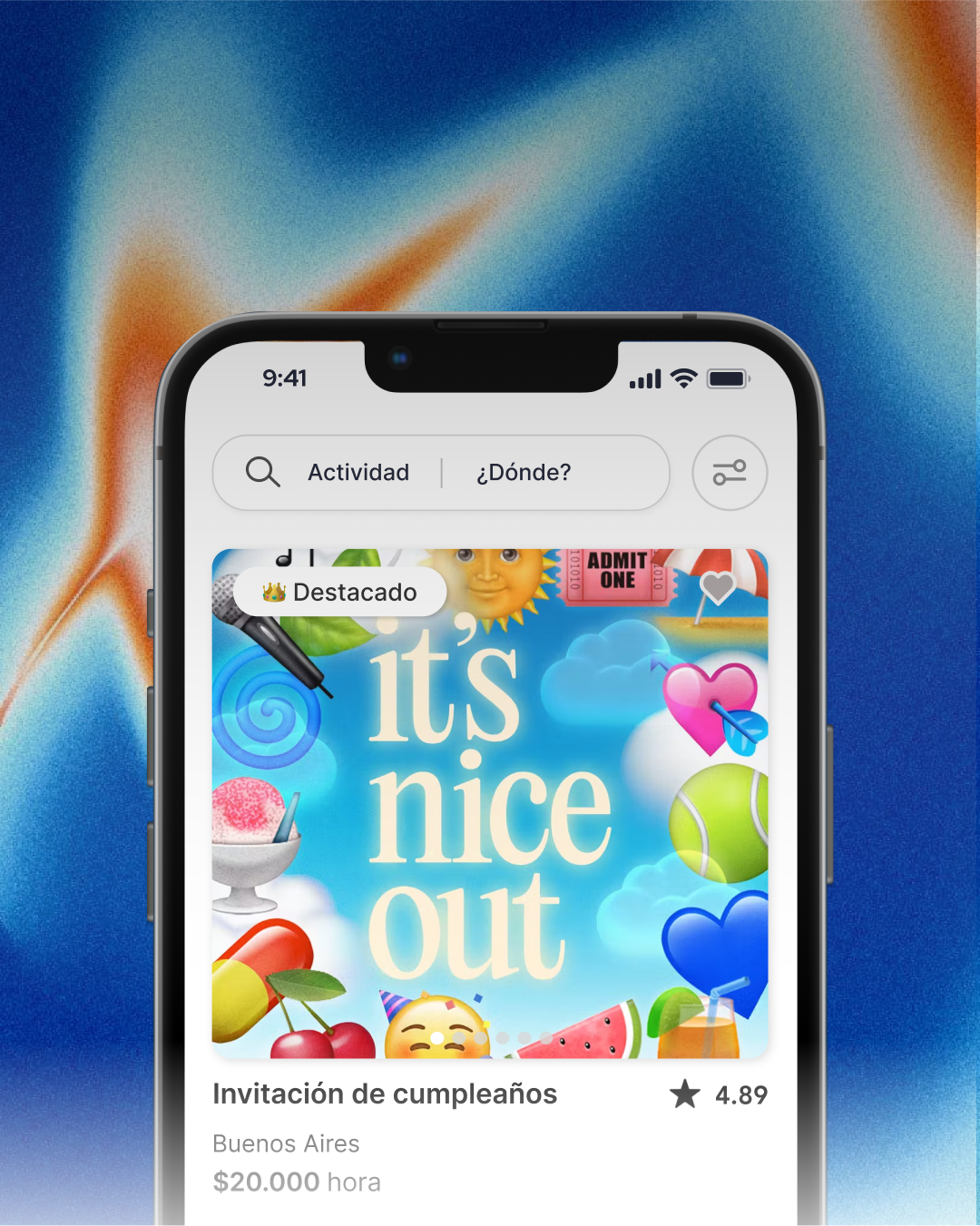 SpacePal Invitations Interface